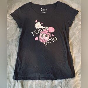 Vintage Y2K Toni Doki Perfume Grenade tee size S